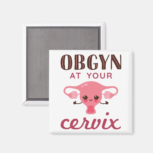OGBYN op uw Cervix Magneet (Voorkant / Achterkant)