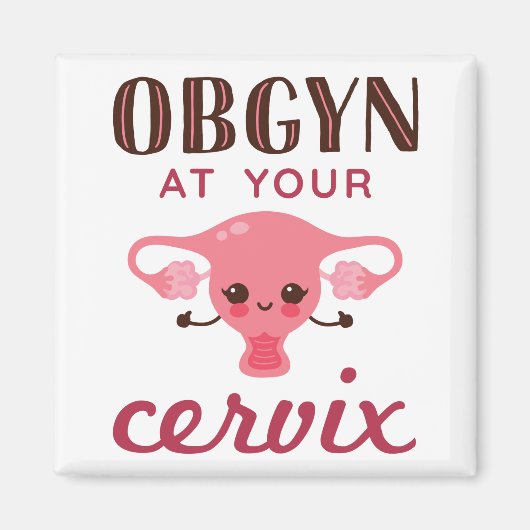 OGBYN op uw Cervix Magneet (Voorkant)