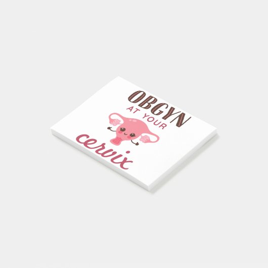 OGBYN op uw Cervix Post-it® Notes (Schuin)