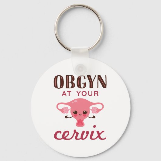 OGBYN op uw Cervix Sleutelhanger (Voorkant)