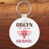 OGBYN op uw Cervix Sleutelhanger (Voorkant)