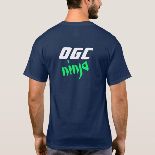 OGC ninja T-shirt (Achterkant)