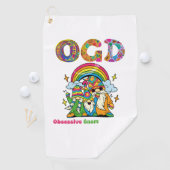 OGD - Obsessief genoom stoornis - Schattigee hippi Golfhanddoek (Insitu)
