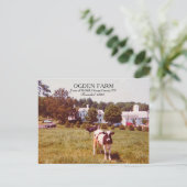 Ogden Boerderij Town of Wallkill Oranje County NY  Briefkaart (Staand voorkant)