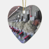 Ogden Phipps Stables Keramisch Ornament (Links)