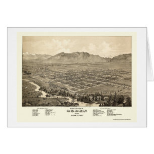 Ogden, UT Panorama - 1875