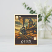 Ogden, Utah | Antiek Briefkaart (Staand voorkant)