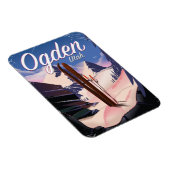 Ogden, Utah-skiposter Magneet (Rechterzijde)