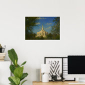 Ogden Utah Tempel Schildering™ LDS Muurkunst Poste Poster (Thuiskantoor)