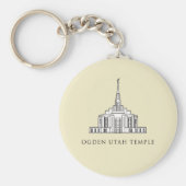 Ogden Utah Temple, sleutelhanger (Voorkant)