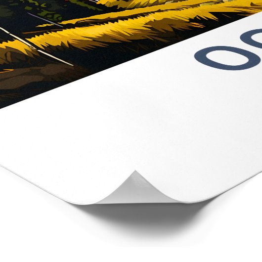 Ogden Utah Travel Print (Hoek)