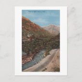 Ogden, Utah - Uitzicht Ogden Canyon en rivier Briefkaart (Voorkant)