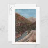 Ogden, Utah - Uitzicht Ogden Canyon en rivier Briefkaart (Voorkant / Achterkant)