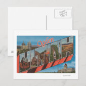 Ogden, UtahLarge Letter ScenesOgden, UT 2 Briefkaart (Voorkant / Achterkant)