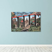 Ogden, UtahLarge Letter ScenesOgden, UT 2 Canvas Afdruk (Insitu (Houten vloer))