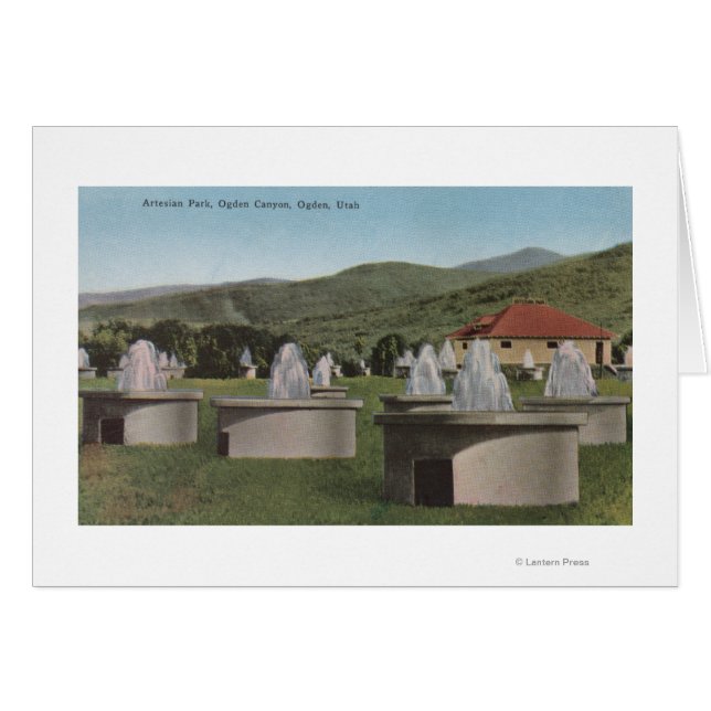 Ogden, UtahView of Artesian ParkOgden, Utah (Voorkant Horizontaal)