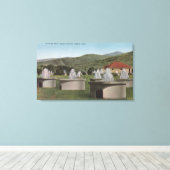 Ogden, UtahView of Artesian ParkOgden, Utah Canvas Afdruk (Insitu (Houten vloer))