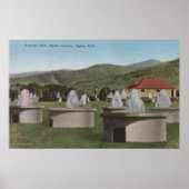 Ogden, UtahView of Artesian ParkOgden, Utah Poster (Voorkant)