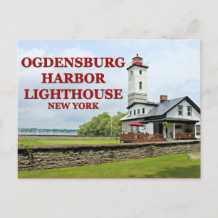 Ogdensburg Harbour Lighthouse, Briefkaart van New
