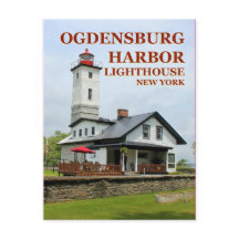 Ogdensburg Harbour Lighthouse, Briefkaart van New