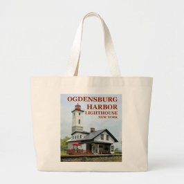 Ogdensburg Harbour Lighthouse, New York Canvas tas