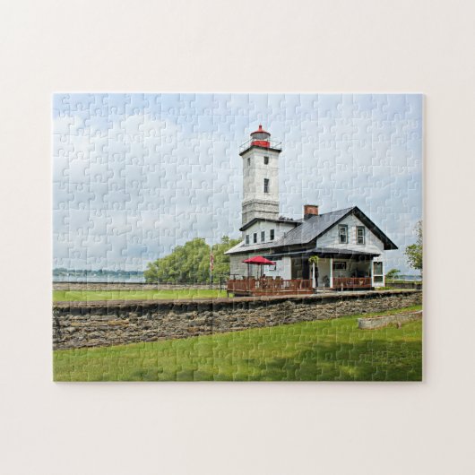 Ogdensburg Harbour Lighthouse, New York Legpuzzel (Horizontaal)
