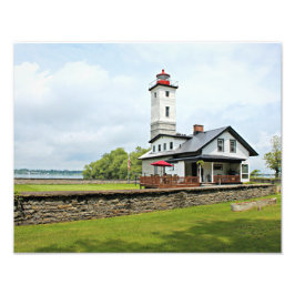 Ogdensburg Harbour Lighthouse, New York Photo Prin Foto Afdruk