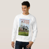 Ogdensburg Harbour Lighthouse, New York Sweatshirt (Voorkant volledig)