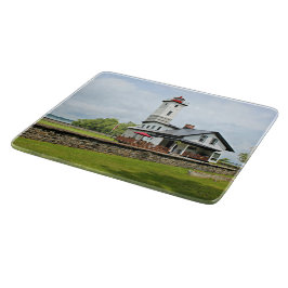 Ogdensburg Harbour Lighthouse NY Cutting Board Snijplank
