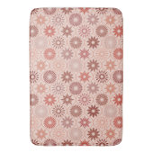 Ogee Boho bloemen Badmat (Voorkant Verticaal)