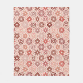 Ogee Boho bloemen Fleece Deken