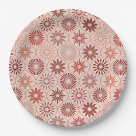 Ogee Boho bloemen Papieren Bordje