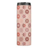 Ogee Boho bloemen Thermosbeker (Achterkant)