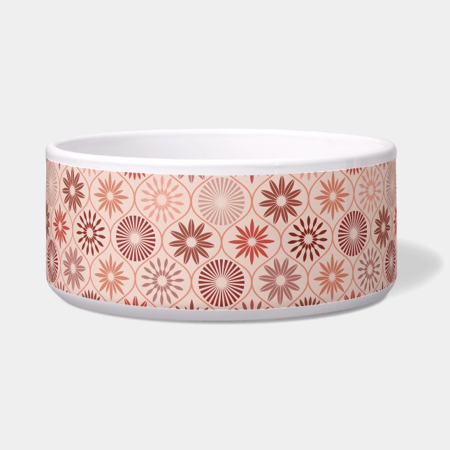 Ogee Boho bloemen Voerbakje (Voorkant)