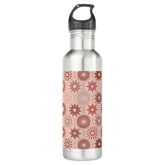 Ogee Boho bloemen Waterfles (Voorkant)