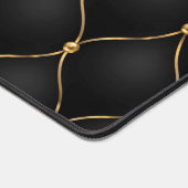 Ogee Gold Diamond Getuft Zwart Bureaumat (Hoek)