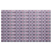  Ogee Intricate Navy en Orchid Fabric Stof (Fat Quarter)