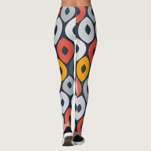 Ogee Pattern Leggings (Achterkant)