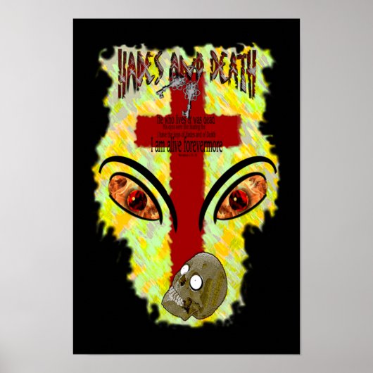Ogen als blaasvuur - onthulling 1:14-18 poster (Voorkant)