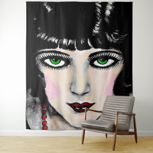 ogen die charme wandkleed (In situ)