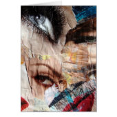 Ogen en lippen collage, alle gelegenheid blanco be (Voorkant)