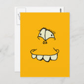 ogen en tanden briefkaart (Voorkant / Achterkant)