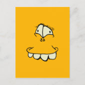 ogen en tanden briefkaart (Voorkant)