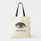 Ogen gepersonaliseerd tote bag (Achterkant)
