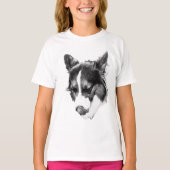 Ogen gesloten in gelukzaligheid t-shirt (Voorkant)