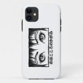 Ogen, het venster naar de soep, Manga-illustratie Case-Mate iPhone Case (Achterkant)