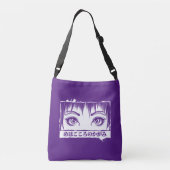 Ogen, het venster naar de soep, Manga-illustratie Crossbody Tas (Achterkant)