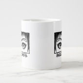 Ogen, het venster naar de soep, Manga-illustratie Grote Koffiekop (Voorkant)