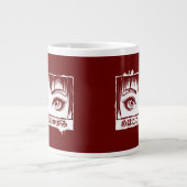 Ogen, het venster naar de soep, Manga-illustratie Grote Koffiekop (Voorkant)