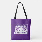 Ogen, het venster naar de soep, Manga-illustratie Tote Bag (Achterkant)
